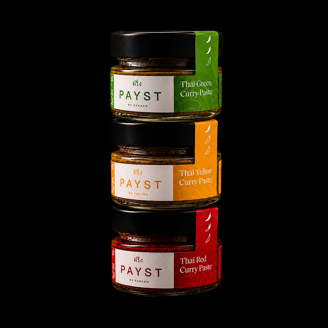 NEW Premium Thai Curry Paste Jars Triple Pack 3x100g