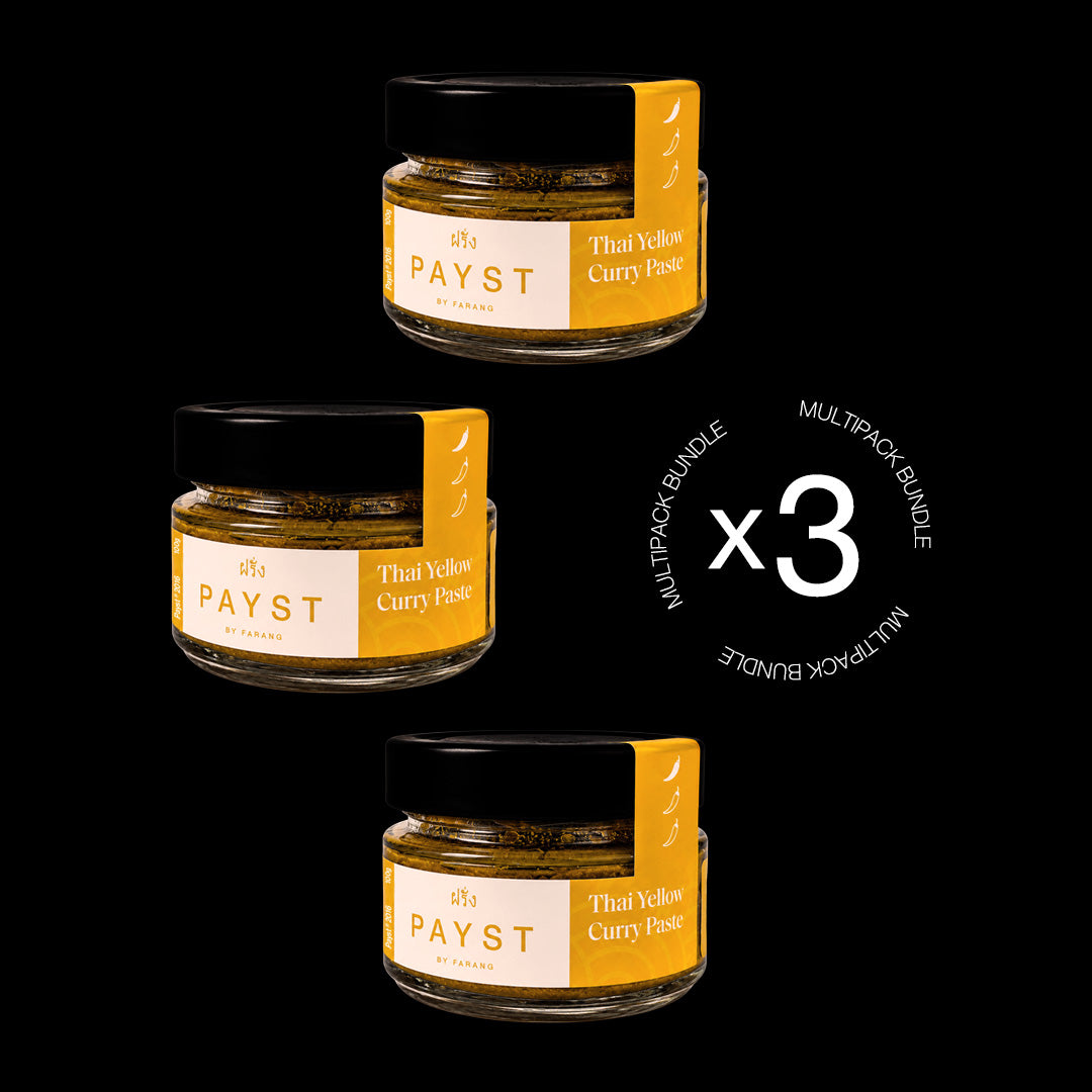 3 x Ambient Premium Thai Yellow Curry Paste 100g
