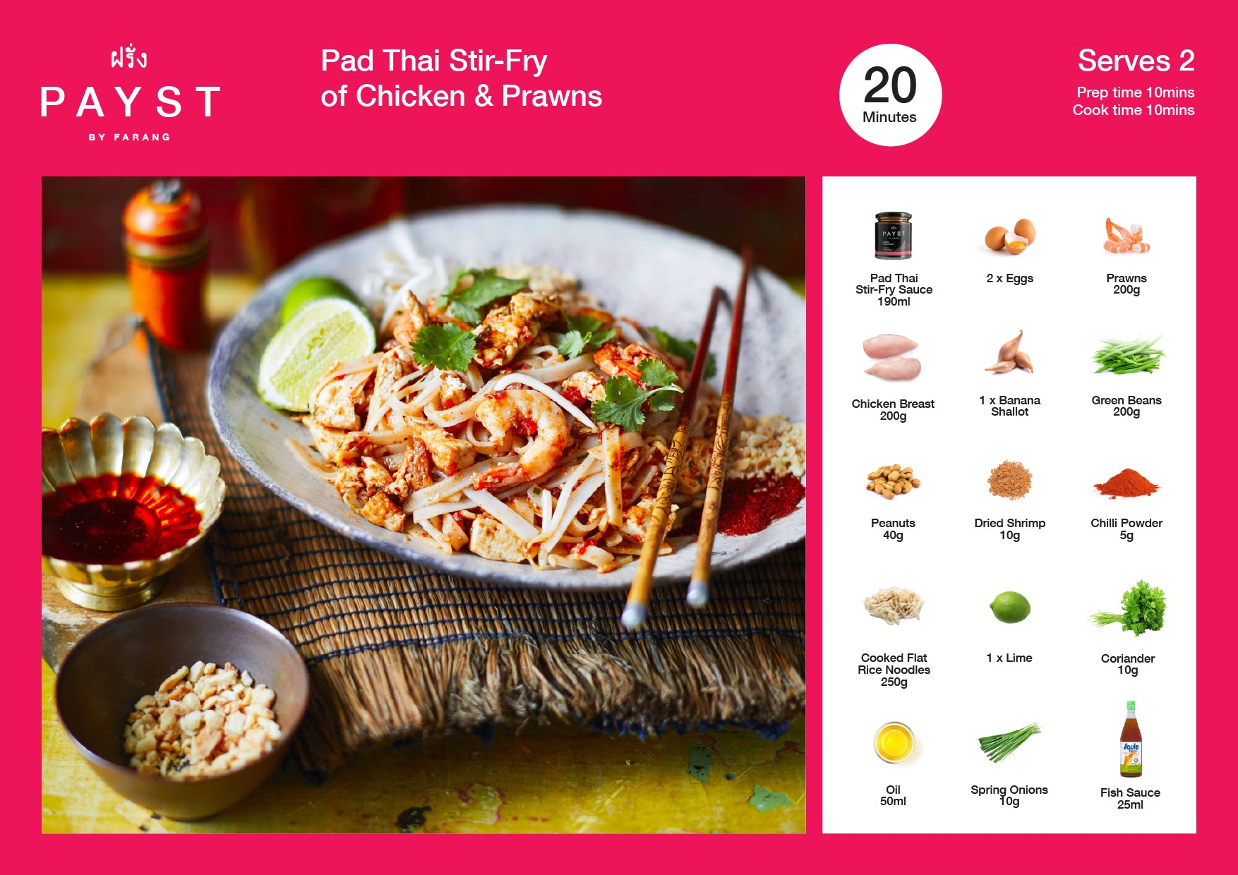 Handmade Premium Pad Thai Stir-Fry Sauce 190ml