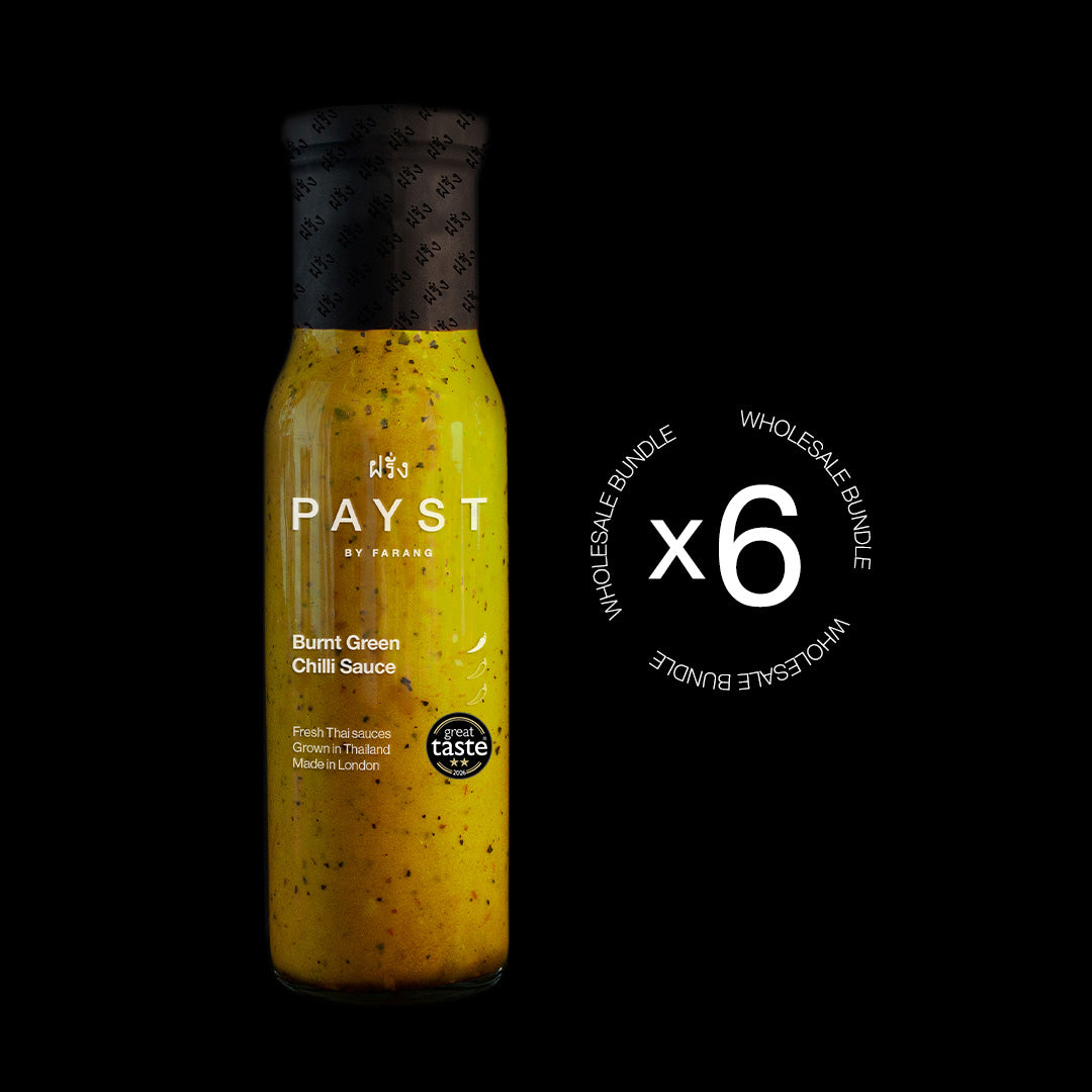 6 x Handmade Premium Burnt Green Chilli Sauce 250ml