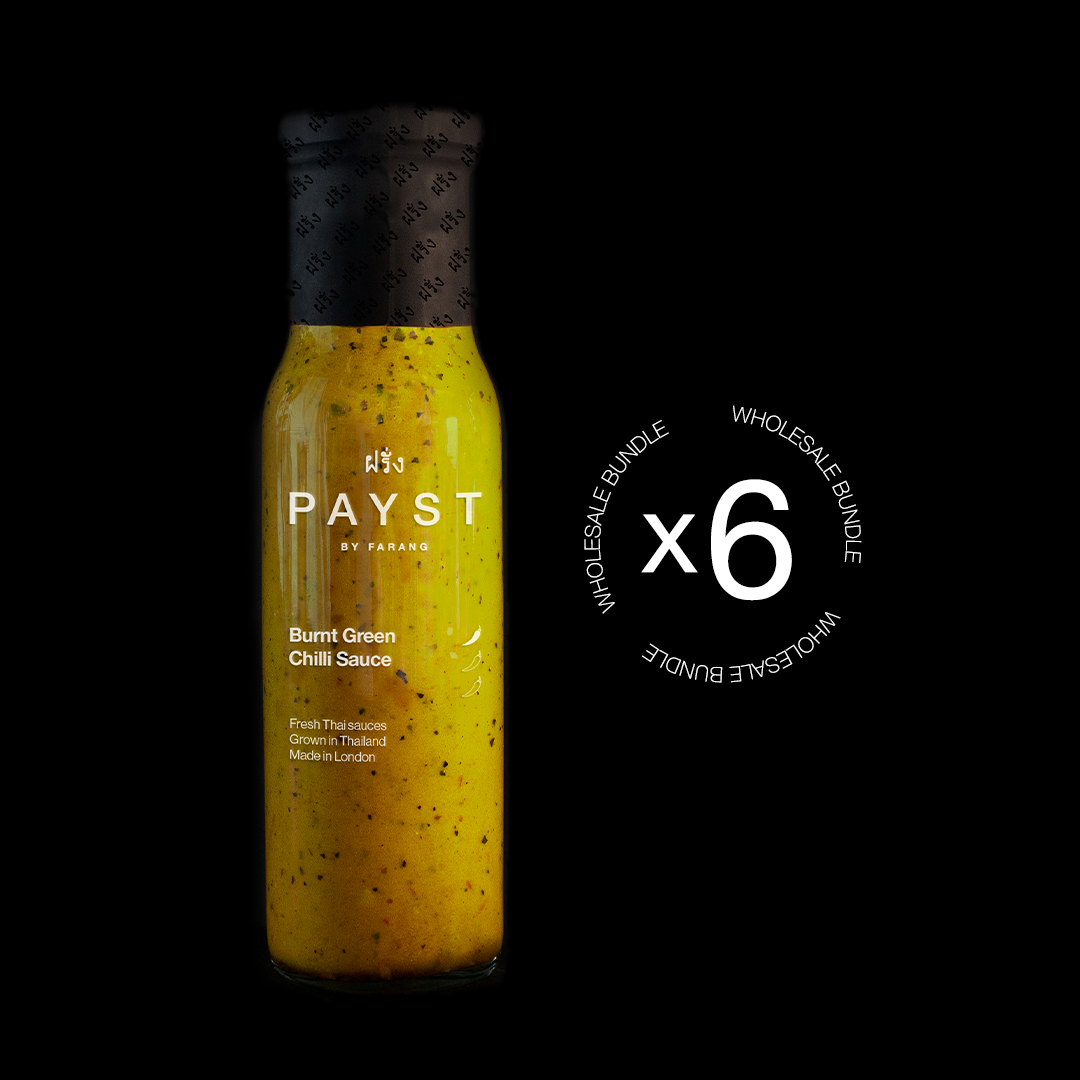 6 x Handmade Premium Burnt Green Chilli Sauce 250ml