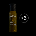 6 x Handmade Premium Ginger and Sweet Green Chilli Sauce 250ml