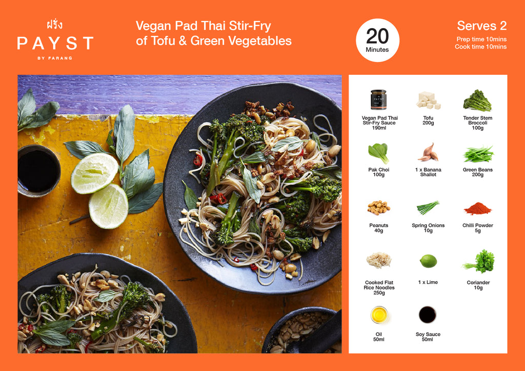 Handmade Premium Vegan Pad Thai Stir-Fry Sauce 190ml